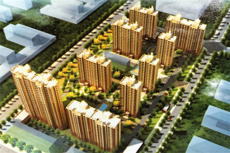 裕丰家园四楼108平三室精装带车库87万可按揭